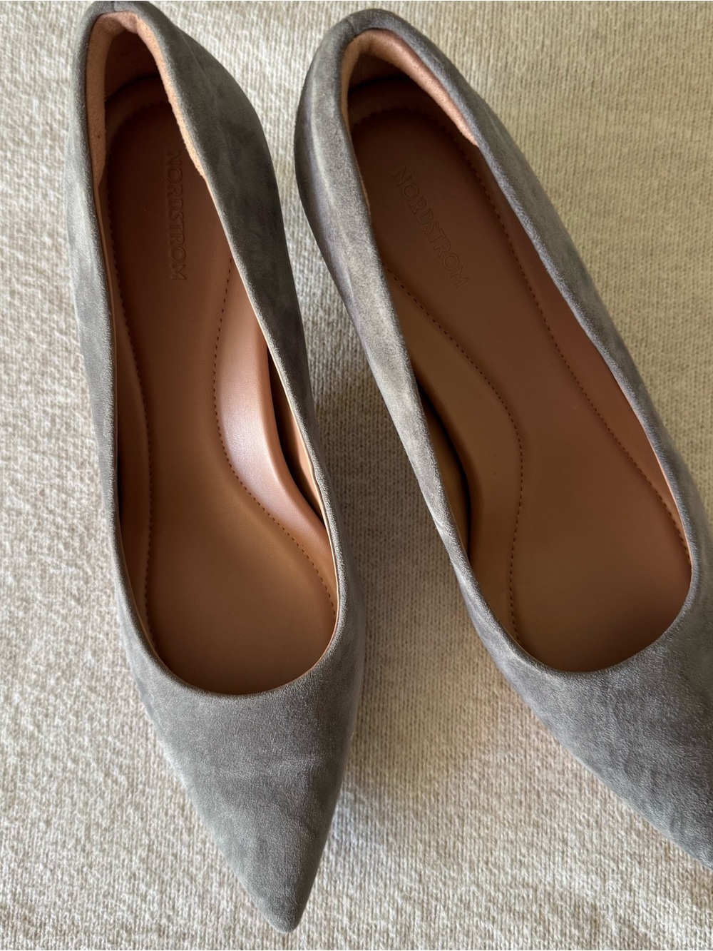 Women's Pointed-Toe Suede kitten heel Nordstrom Nokiplyn